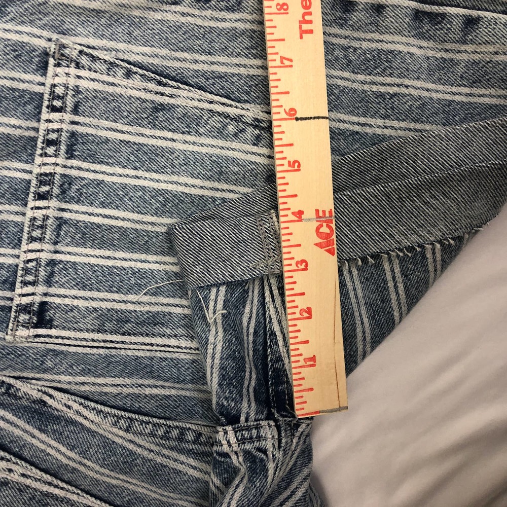 Free People High Waisted Paperbag Jean Shorts - Picture 4 of 6